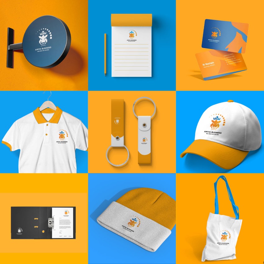 Charte graphique professionnelle Porto-Novo Bénin